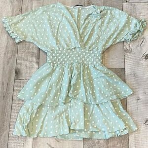 Zara Women’s Polka Dot Mini Dress